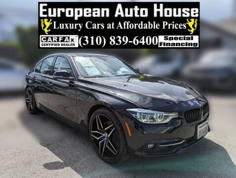 2018 BMW 3 Series for sale at European Auto House in Los Angeles CA