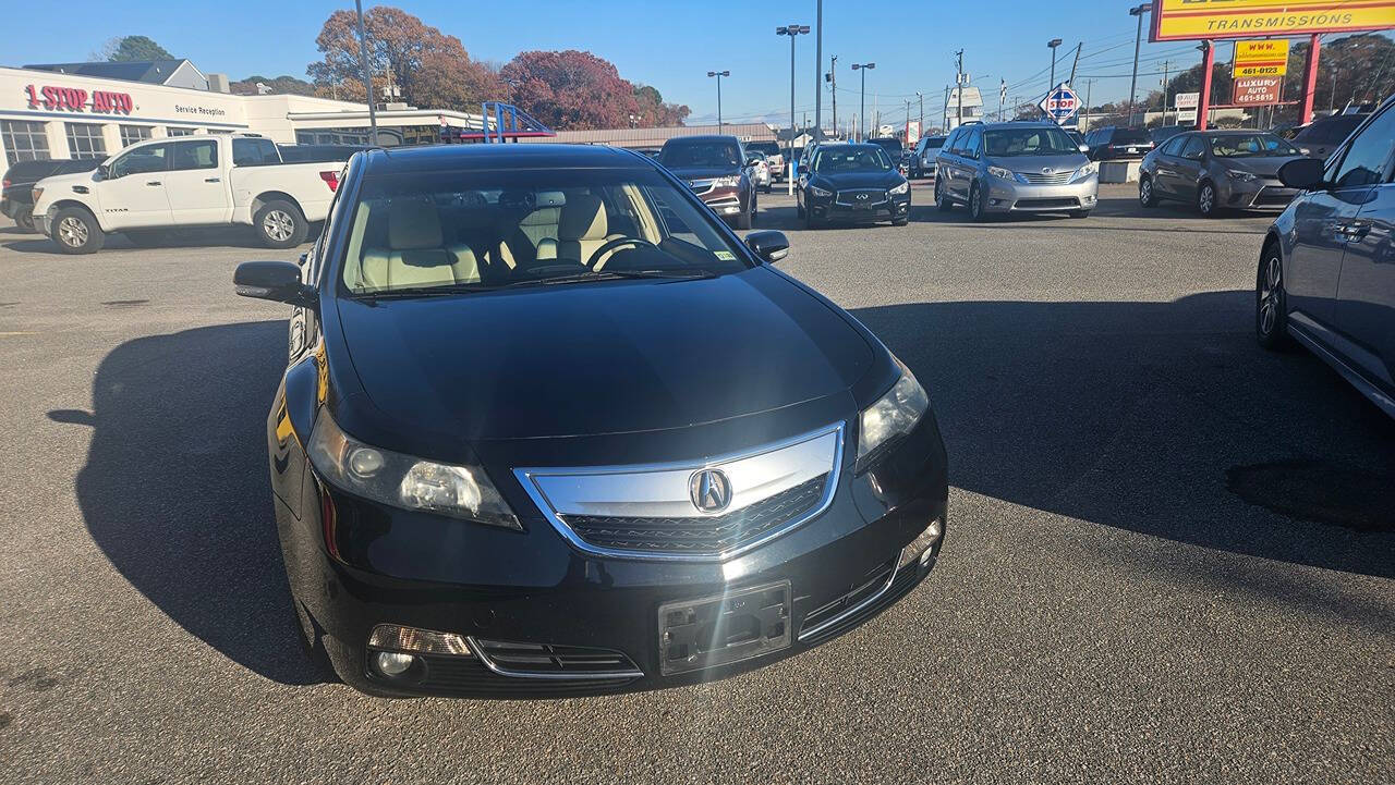 2013 Acura TL for sale at Luxury Auto Sales, Inc in Norfolk, VA