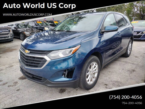 2020 Chevrolet Equinox for sale at Auto World US Corp in Plantation FL