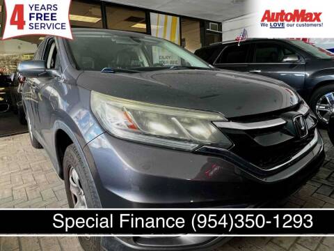 2015 Honda CR-V for sale at Auto Max in Hollywood FL