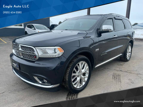 2014 Dodge Durango for sale at Eagle Auto LLC in Green Bay WI