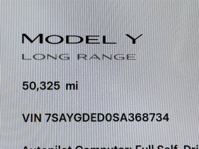 2025 Tesla Model Y Long Range
