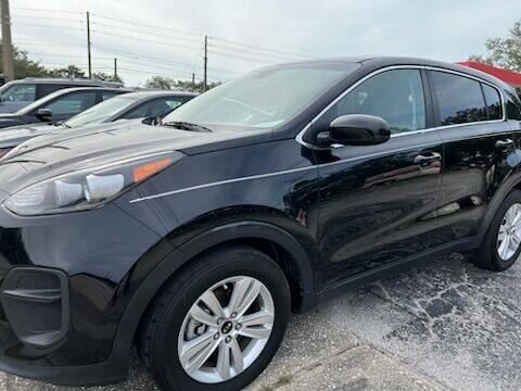 2019 Kia Sportage for sale at Sunset Point Auto Sales & Car Rentals in Clearwater FL