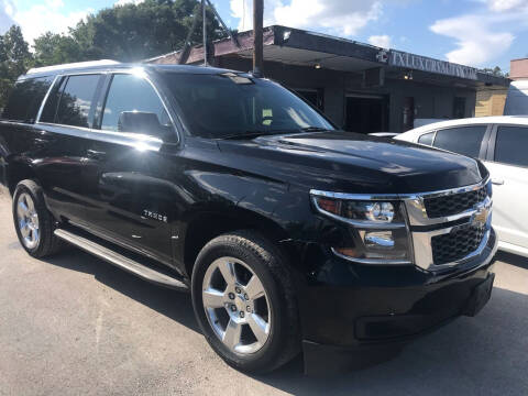 2015 Chevrolet Tahoe for sale at Texas Luxury Auto in Houston TX
