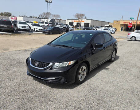 2015 Honda Civic for sale at Image Auto Sales in Dallas TX