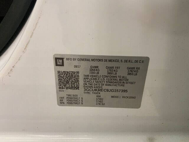 2018 Chevrolet Silverado 1500