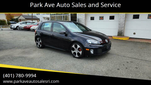 2010 Volkswagen GTI for sale at Park Ave Auto Sales and Service in Cranston RI