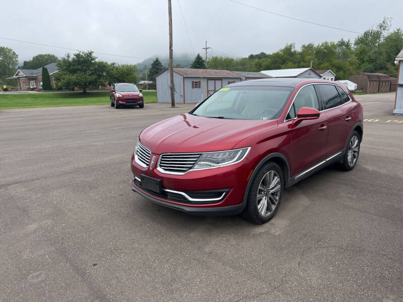 2016 Lincoln MKX for sale at Greens Auto Mart Inc. in Towanda PA