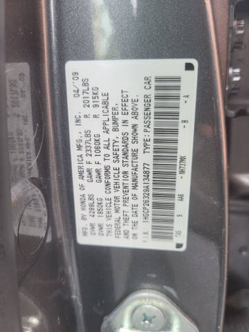 2009 Honda Accord LX