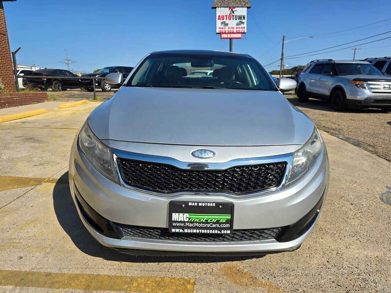 2013 Kia Optima for sale at Mac Motors in Arlington, TX