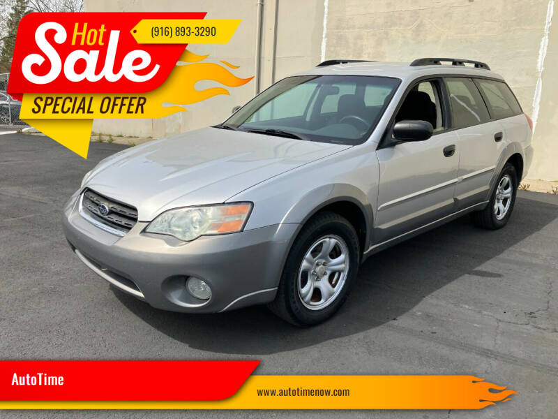 2007 Subaru Outback for sale at AutoTime in Sacramento CA