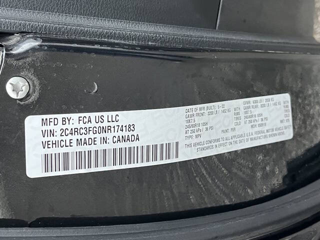 2022 Chrysler Pacifica Touring