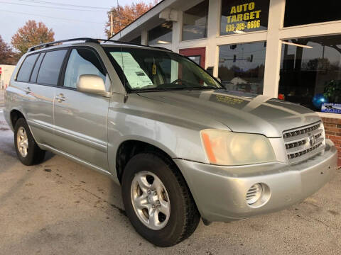 2003 Toyota Highlander for sale at Auto Target in O'Fallon MO