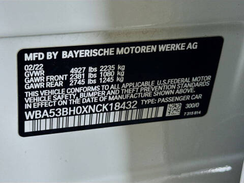 2022 BMW 5 Series 530i