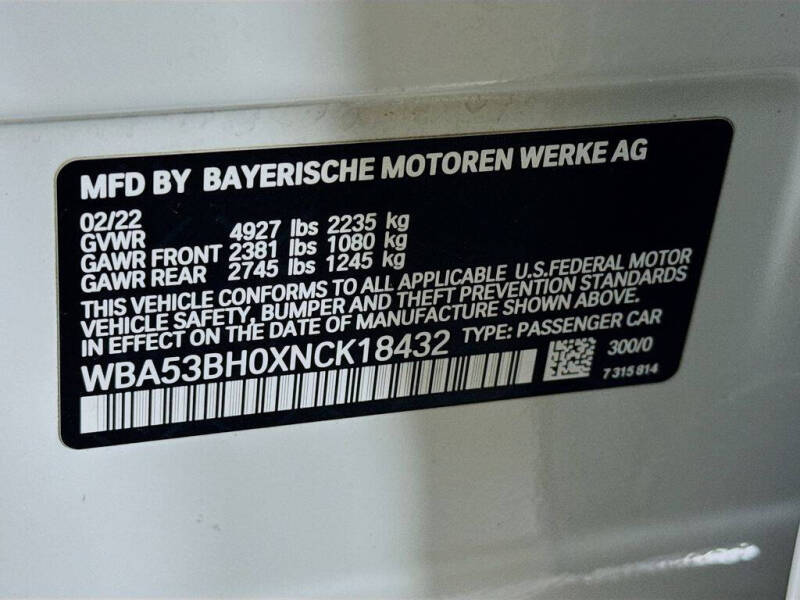 2022 BMW 5 Series 530i