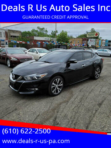 2017 Nissan Maxima for sale at Deals R Us Auto Sales Inc in Lansdowne PA