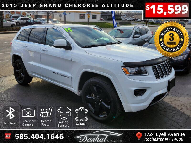 2015 Jeep Grand Cherokee for sale at Daskal Auto LLC in Rochester NY