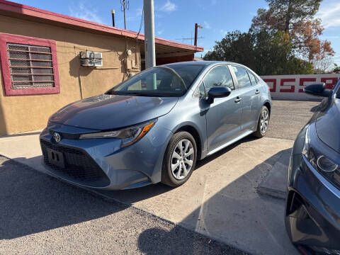 2022 Toyota Corolla for sale at CROSSROADS AUTO CENTER in Casa Grande AZ