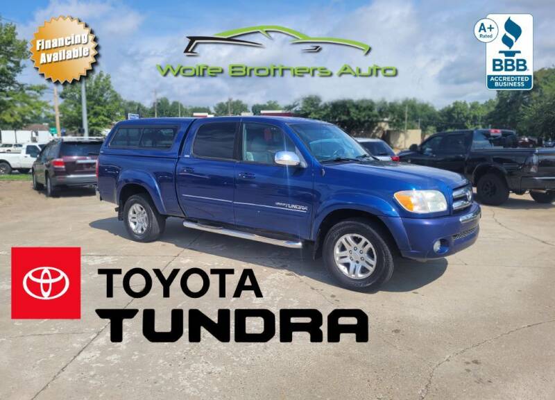 2006 Toyota Tundra for sale at Wolfe Brothers Auto in Marietta OH