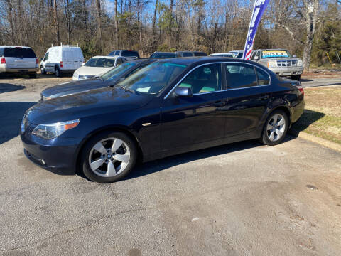 2007 BMW 5 Series for sale at L&M Auto Sales in Simpsonville SC