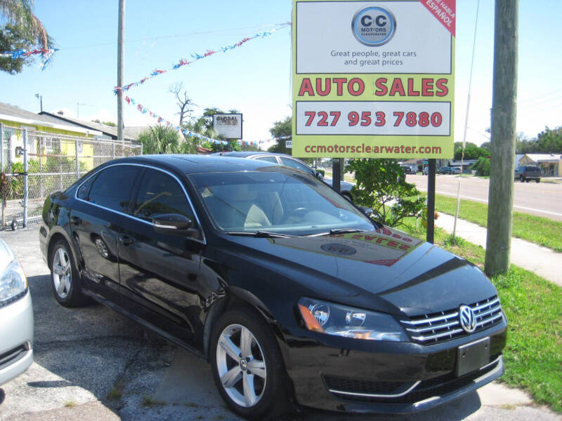 2013 Volkswagen Passat for sale at CC Motors in Clearwater FL