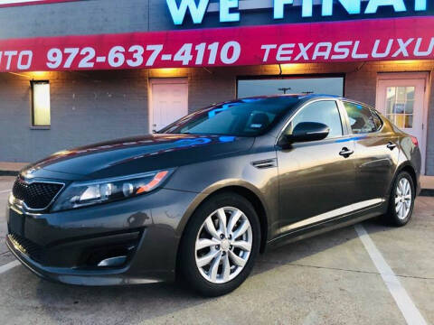 2015 Kia Optima for sale at Texas Luxury Auto in Cedar Hill TX