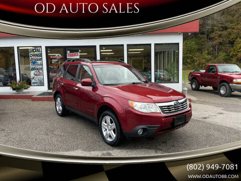 2010 Subaru Forester for sale at OD AUTO SALES in Pownal VT