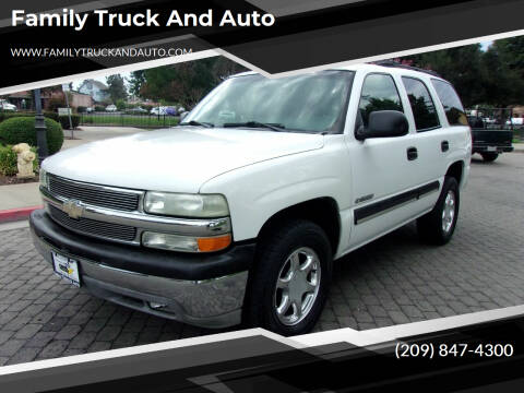 2003 Chevrolet Tahoe for sale at Family Truck and Auto in Oakdale CA