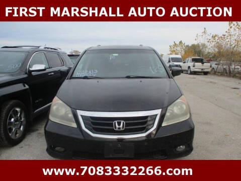 2010 Honda Odyssey for sale at First Marshall Auto Auction in Harvey IL