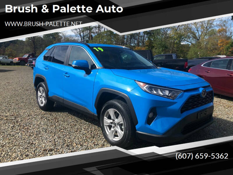 2019 Toyota RAV4 for sale at Brush & Palette Auto in Candor NY