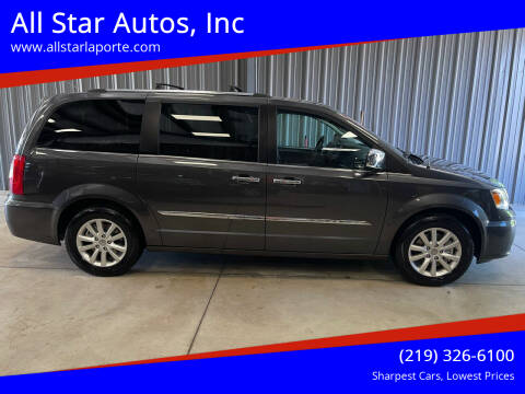 2016 Chrysler Town and Country for sale at All Star Autos, Inc in La Porte IN