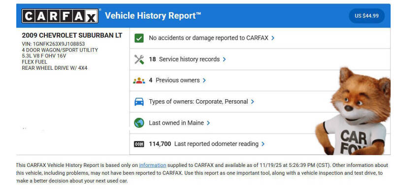 2009 Chevrolet Suburban LT