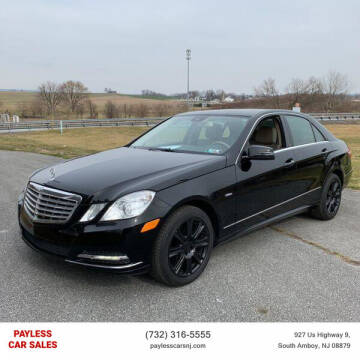 2012 Mercedes-Benz E-Class for sale at Drive One Way in South Amboy NJ
