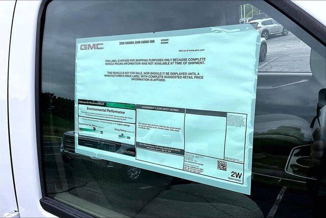 2026 GMC Savana 2500