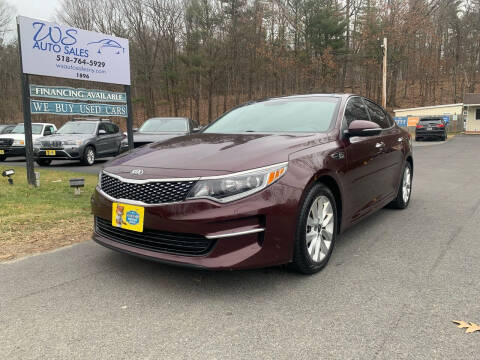 2018 Kia Optima for sale at WS Auto Sales in Castleton On Hudson NY