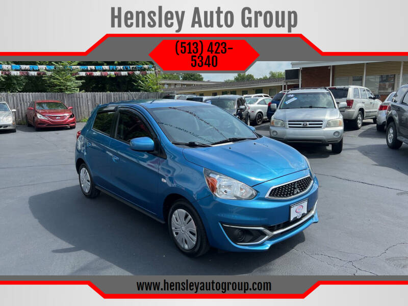 2018 Mitsubishi Mirage for sale at Hensley Auto Group in Middletown OH