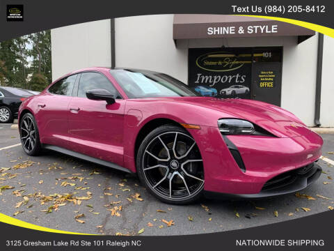 2022 Porsche Taycan for sale at Shine & Style Imports in Raleigh NC