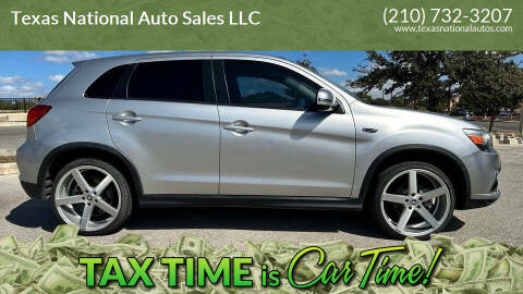 2018 Mitsubishi Outlander Sport for sale at Texas National Auto Sales LLC in San Antonio TX