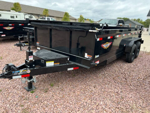 2023 H&H DBW-16 14k Dump Trailer #6107