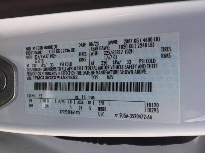 2023 Ford Escape Hybrid Active