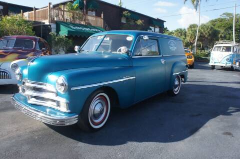 1950 Plymouth Deluxe Custom Delivery Van for sale at Dream Machines USA in Lantana FL