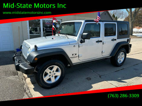2009 Jeep Wrangler Unlimited for sale at Mid-State Motors Inc in Rockford MN
