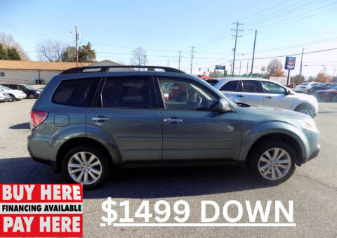 2013 Subaru Forester for sale at Pro-Motion Motor Co in Lincolnton NC
