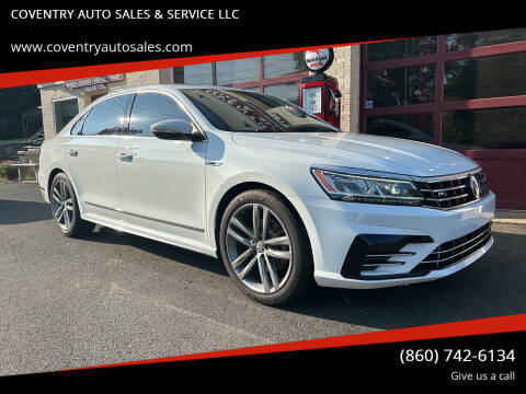 2019 Volkswagen Passat for sale at COVENTRY AUTO SALES & SERVICE LLC in Coventry CT