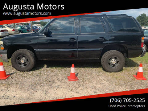 2005 Chevrolet Tahoe for sale at Augusta Motors in Augusta GA