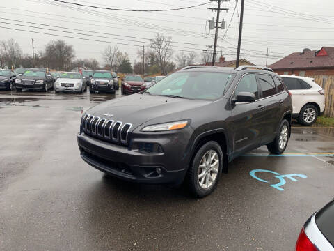 2017 Jeep Cherokee for sale at Senator Auto Sales in Wayne MI