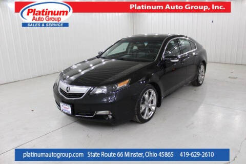 2012 Acura TL for sale at Platinum Auto Group Inc. in Minster OH