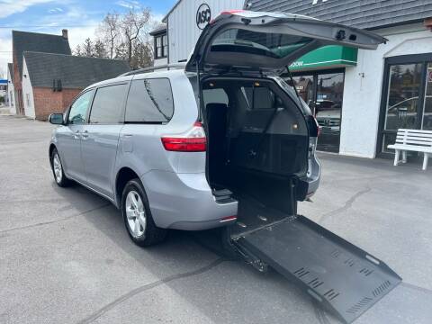 2017 Toyota Sienna Wheelchair Van for sale at Auto Sales Center Inc in Holyoke MA