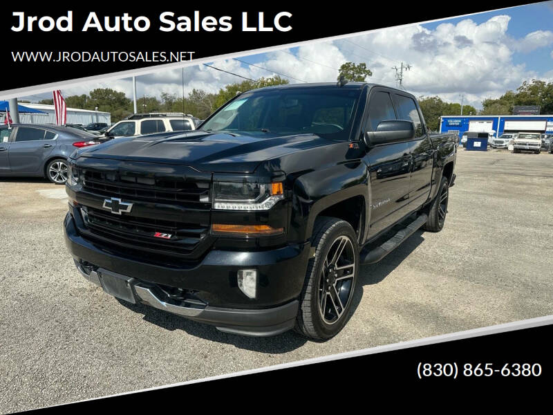 2017 Chevrolet Silverado 1500 for sale at Jrod Auto Sales LLC in Seguin TX