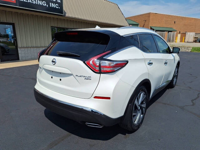 2015 Nissan Murano for sale at Wyrick Auto Sales & Leasing Inc in Holland, MI